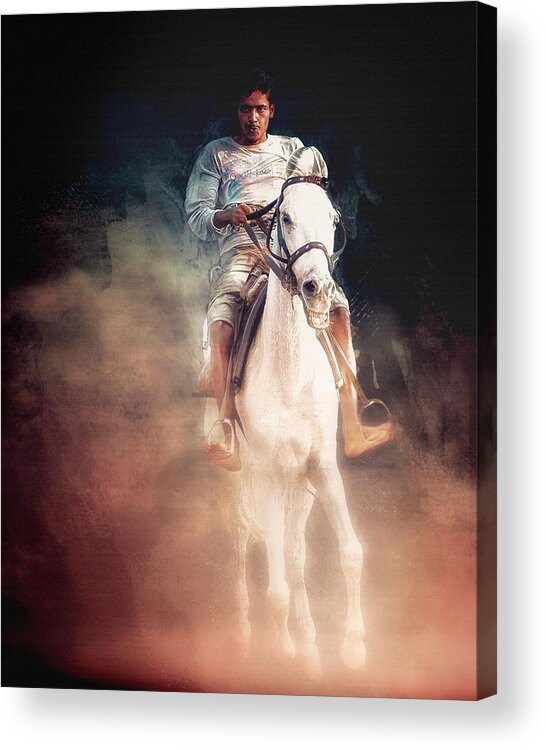 Photography Acrylic Print featuring the photograph Versova Rider by Craig Boehman