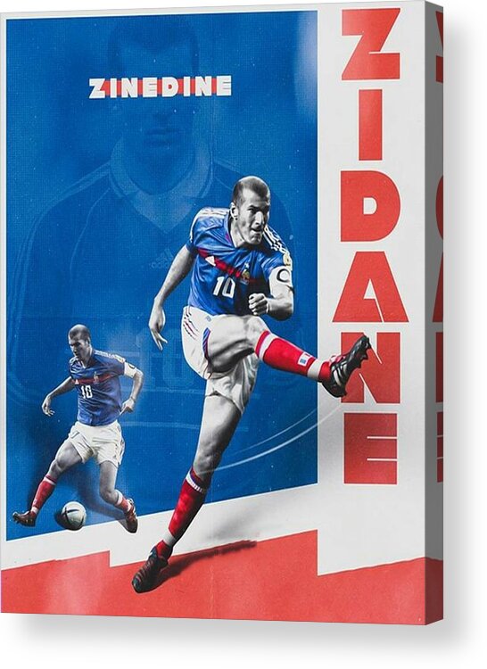 Zinedine Zidane Framed Art Prints for Sale - Fine Art America