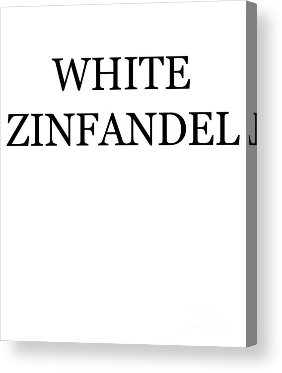 Halloween Acrylic Print featuring the digital art White Zinfandel Wine Costume by Flippin Sweet Gear