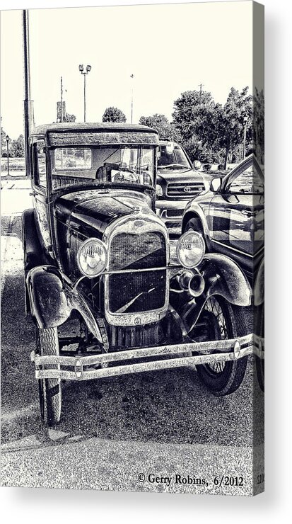 Car Acrylic Print featuring the photograph Classic Car by Gerry Robins