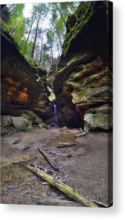  Acrylic Print featuring the photograph Conkle's Hollow #32 by Brian Stevens