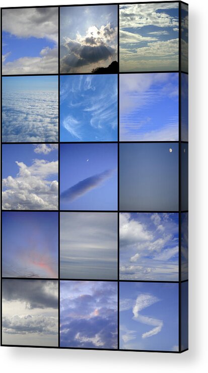 Sky Acrylic Print featuring the photograph What Lies Right Above by Roberto Alamino