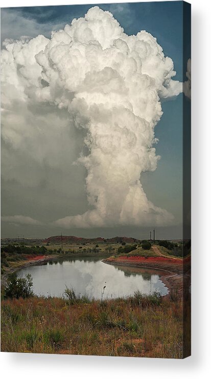 Thunderstorm Acrylic Print featuring the photograph Greenbelt Storm by Scott Cordell