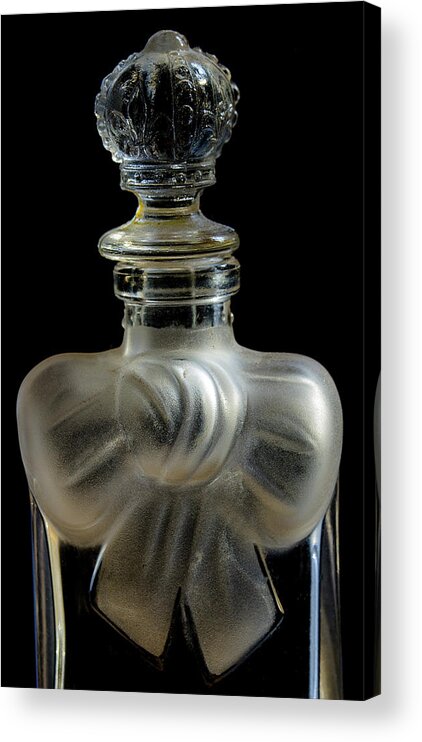 Bottle Acrylic Print featuring the photograph Perfume Bottle by Mike Eingle