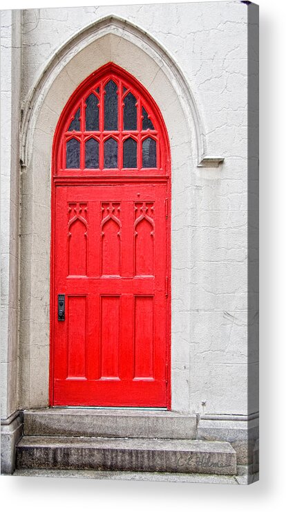 Door Acrylic Print featuring the photograph Red Door by Christopher Holmes