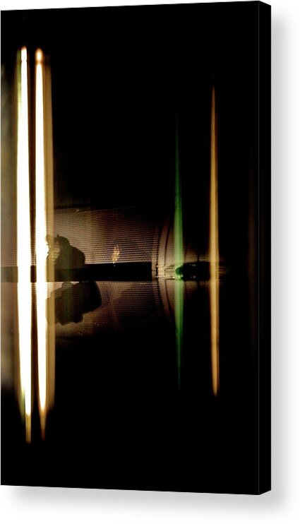 Abstract Acrylic Print featuring the photograph Speak by Amber Abbott