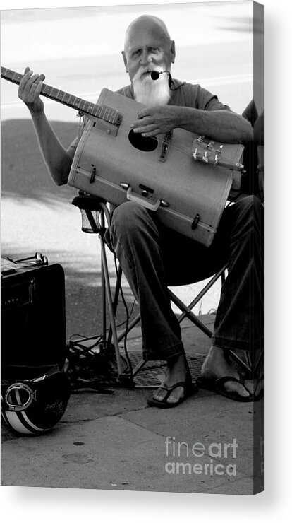 Suitcase Acrylic Print featuring the photograph Suitcase Jam by Jennifer Camp