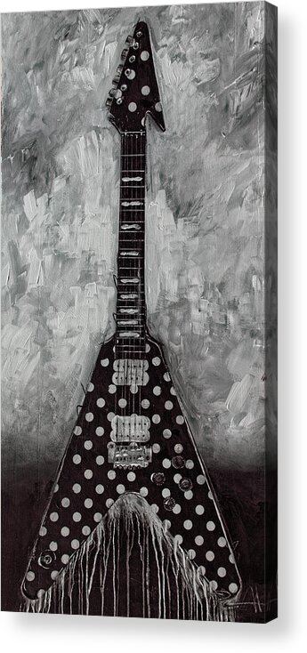 Randy Rhodes Acrylic Print featuring the painting Tribute by Sean Parnell