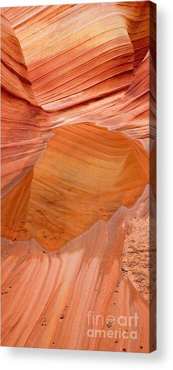 Wave Acrylic Print featuring the photograph Wave Reflex by Benedict Heekwan Yang