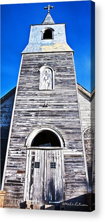 Church Acrylic Print featuring the photograph Rising To The Sky by Ed Peterson