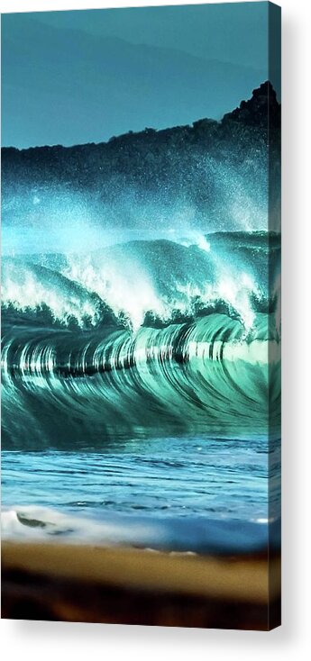  Acrylic Print featuring the photograph Maui Mystic Triptych #1 by Micah Roemmling