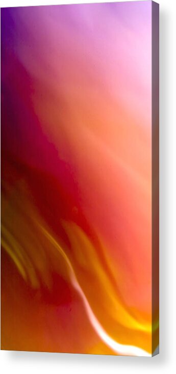 Abstract Acrylic Print featuring the photograph Advent III by Margaret Denny