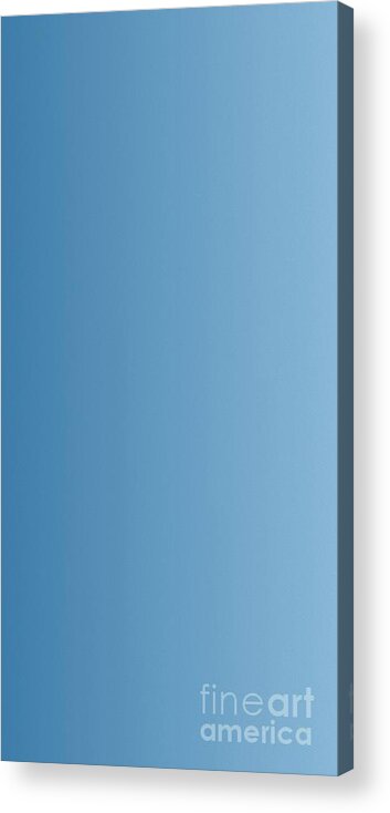 Light Acrylic Print featuring the digital art Light Blue by Archangelus Gallery