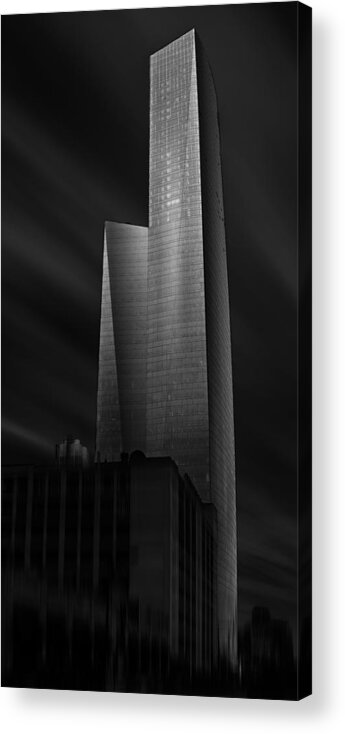 Architecture Acrylic Print featuring the photograph Urban Progress by Shelley Quarless