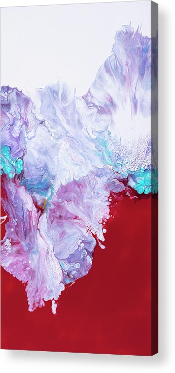 Abstract Acrylic Print featuring the painting Three Sisters, Michelle by Darice Machel McGuire