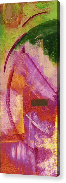 Abstract Acrylic Print featuring the painting Untitled 633 by Chris N Rohrbach