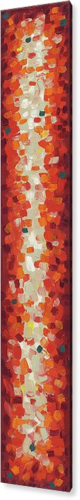 Red Acrylic Print featuring the painting Tall Drink Ten by Lynne Taetzsch