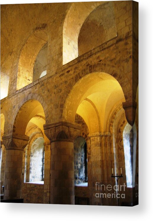 St. John's Chapel Acrylic Print featuring the photograph Arches by Denise Railey
