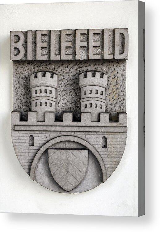 Coat Acrylic Print featuring the photograph Coat of arms. #1 by Fernando Barozza
