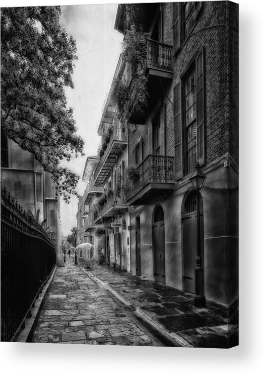 New Orleans Acrylic Print featuring the photograph Pirate's Alley in New Orleans #1 by Mountain Dreams