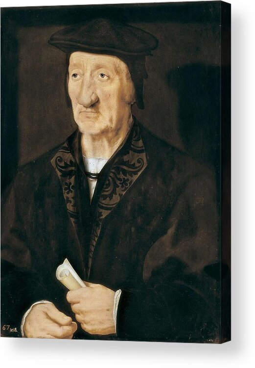 Vertical Acrylic Print featuring the photograph Holbein, Hans, The Younger 1497-1547 #2 by Everett