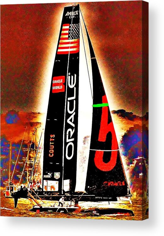  Acrylic Print featuring the photograph Oracle #3 by Steven Holloway