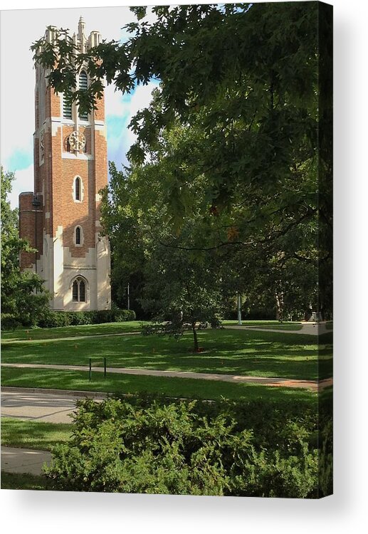 Beaumont Tower Acrylic Print featuring the photograph Summer #3 by Joseph Yarbrough