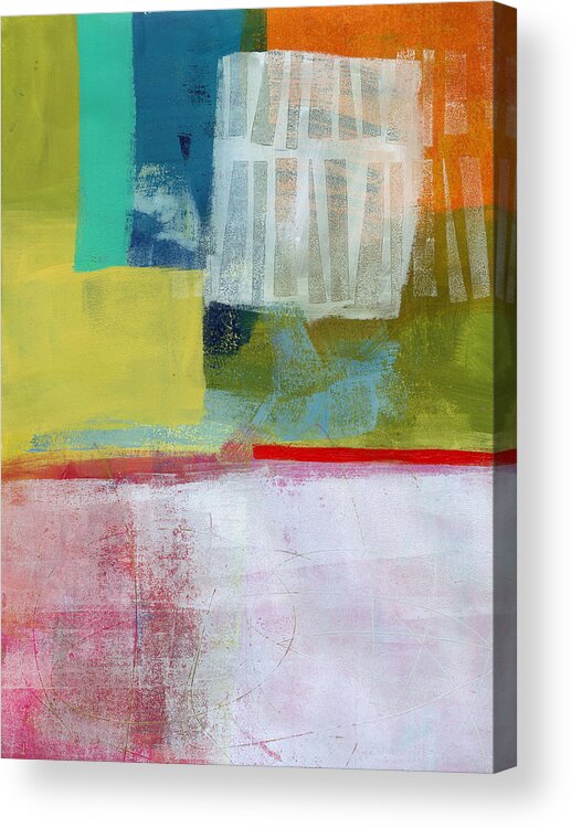 Painting Acrylic Print featuring the painting 52/100 by Jane Davies