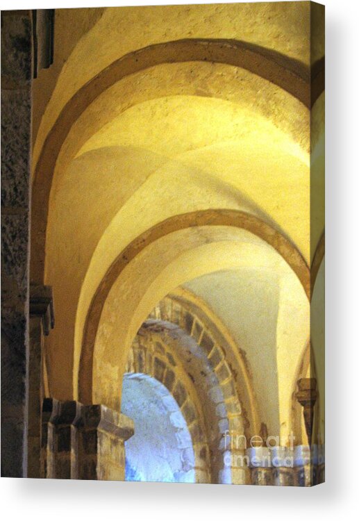 St. John's Chapel Acrylic Print featuring the photograph Arched by Denise Railey