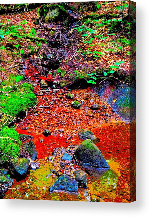 Landscape Acrylic Print featuring the photograph August Mix 63 by George Ramos