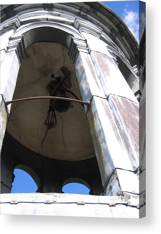 Bell Tower Acrylic Print featuring the photograph Bell Tower by HEVi FineArt