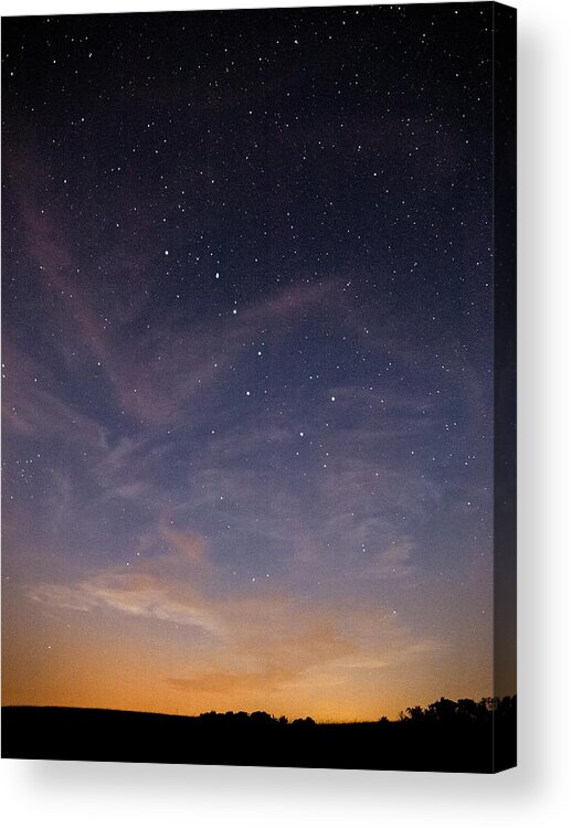 Landscape Acrylic Print featuring the photograph Big Dipper by Davorin Mance