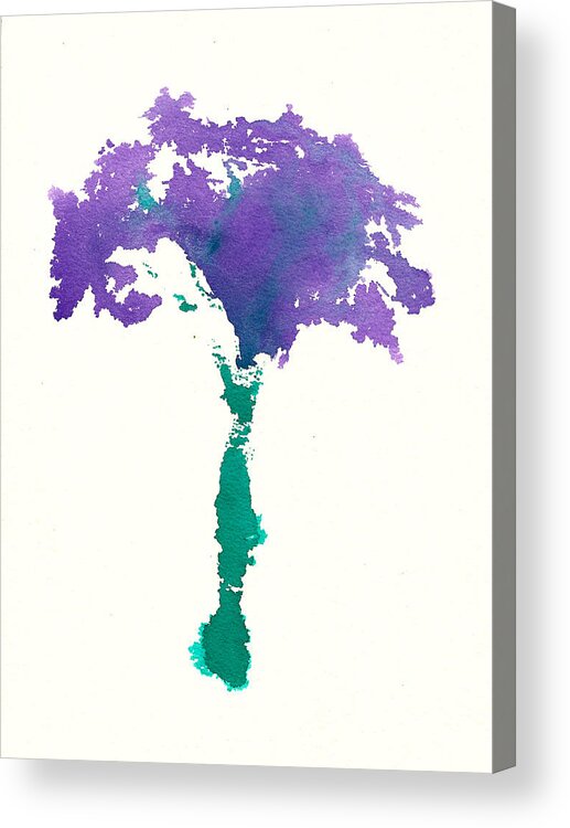 Bouquet Acrylic Print featuring the painting Bouquet Abstract 1 by Frank Bright