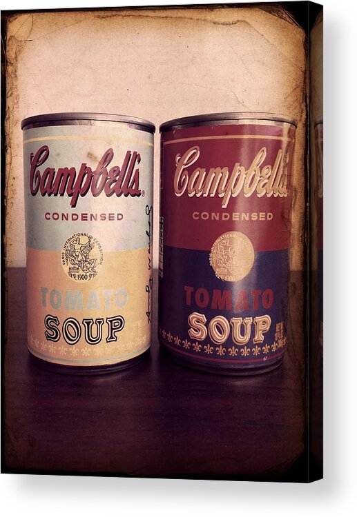 Art Acrylic Print featuring the photograph Campbells Redux 2 by Richard Reeve