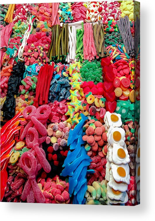 Candy Shop Acrylic Print featuring the photograph Candy Shop by Jim DeLillo