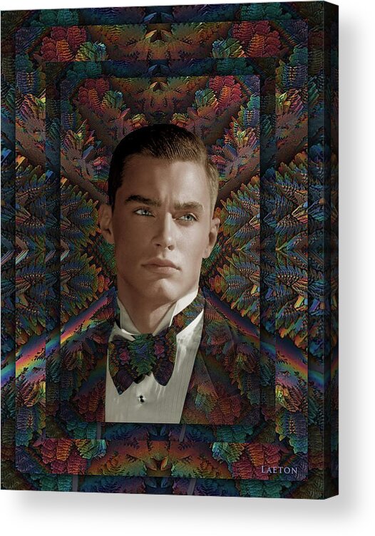 Handsome Man Acrylic Print featuring the photograph Colorful Dream by Richard Laeton