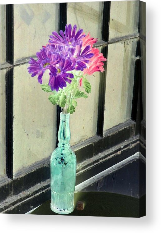Flower Acrylic Print featuring the photograph Country Charm - PhotoPower 331 by Pamela Critchlow