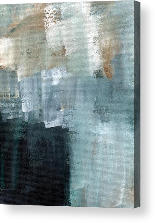Abstract Art Acrylic Print featuring the painting Days Like This - Abstract Painting by Linda Woods