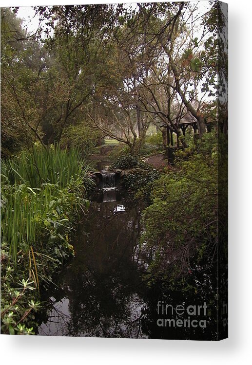 Gardens Acrylic Print featuring the photograph Descanso Gardens 2 by Laura Hamill