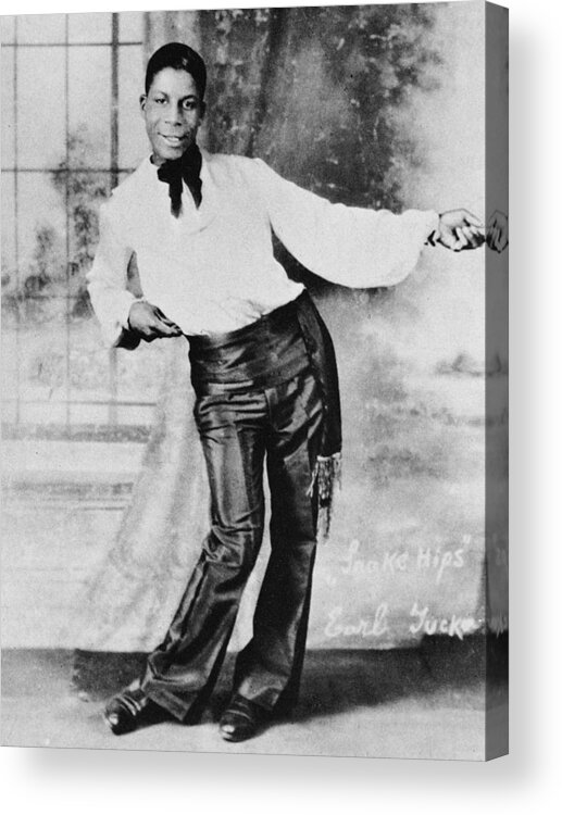 1925 Acrylic Print featuring the photograph Earl 'snake Hips' Tucker (1905-1937) by Granger