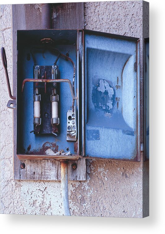 United States Acrylic Print featuring the photograph Electrical Box by Richard Gehlbach