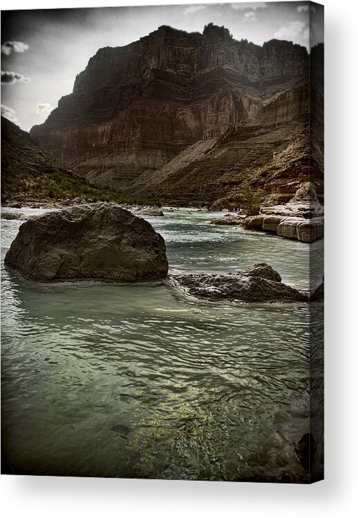 Grand Canyon Acrylic Print featuring the photograph Eons In The Making by Ellen Heaverlo