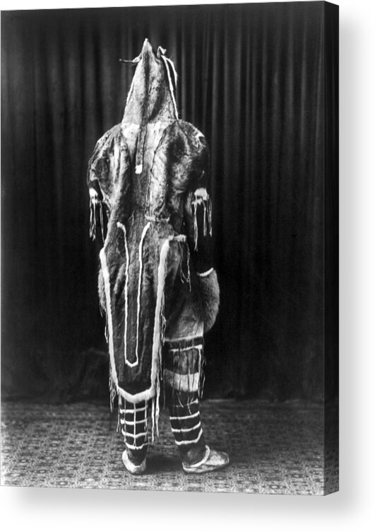 1919 Acrylic Print featuring the photograph Eskimo Costume, C1919 by Granger