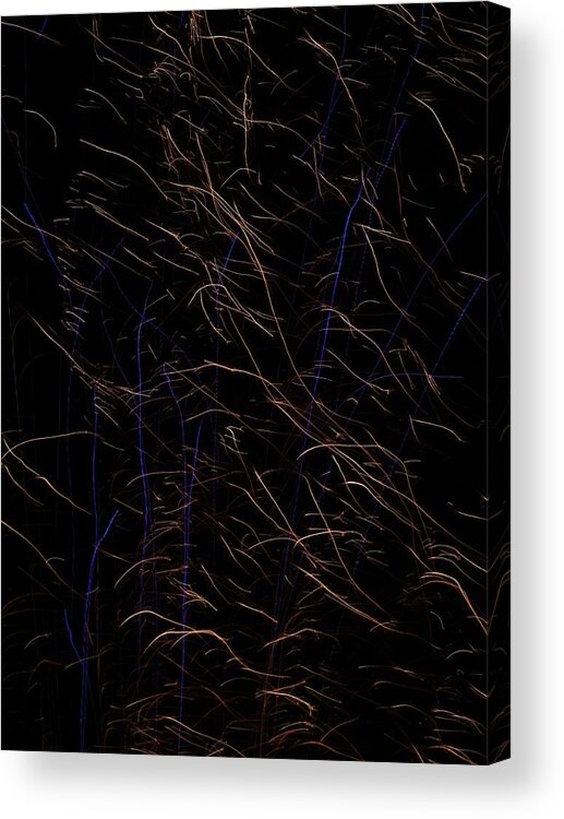 Fireworks Acrylic Print featuring the photograph Fireworks series no.4 by Ingrid Van Amsterdam