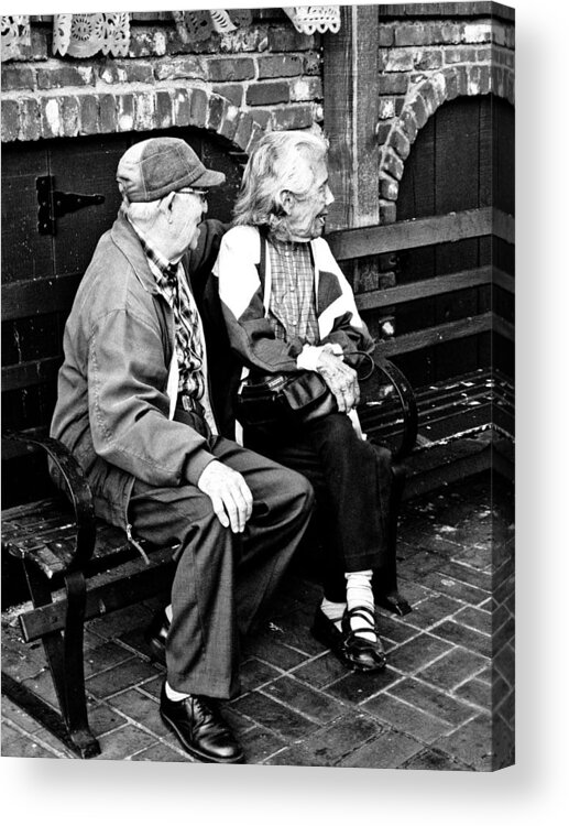 Couple Acrylic Print featuring the photograph Forever young by Andrew Raby