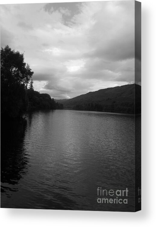  Acrylic Print featuring the photograph Glengarry's Loch by Sharron Cuthbertson