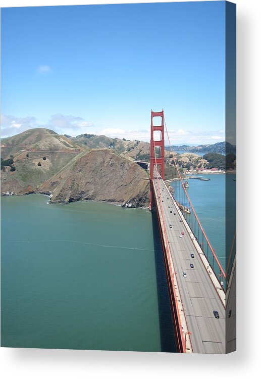 San Francisco Acrylic Print featuring the photograph Golden View by Russell Todd