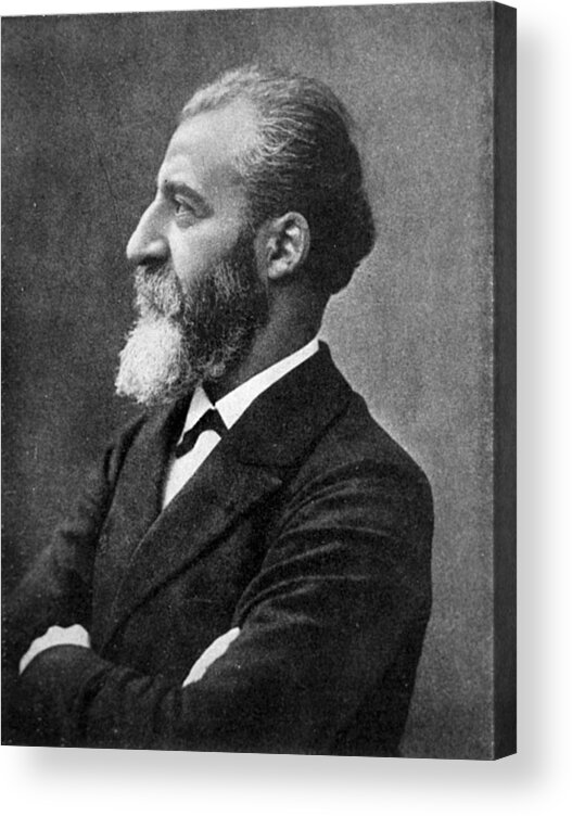19th Century Acrylic Print featuring the photograph Henri Moissan (1852-1907) by Granger