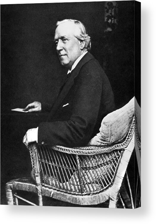 1913 Acrylic Print featuring the photograph Herbert Henry Asquith (1852-1928) by Granger