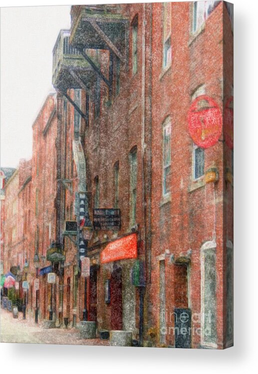 Architecture Acrylic Print featuring the photograph Historic Portland Maine by Marcia Lee Jones